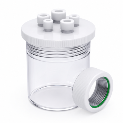 Glass Sealed Electrolytic Cell with Quartz Optical Window