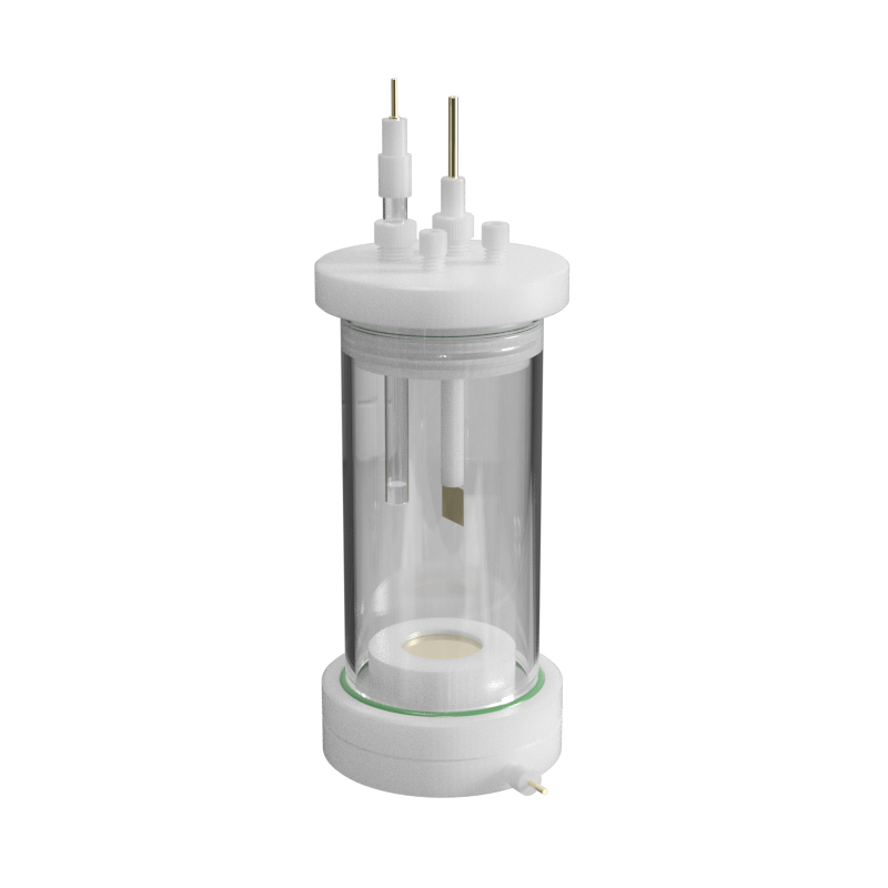 Corrosion electrochemical cell for laboratory three-electrode testing