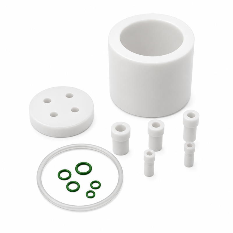 PTFE Cell Assembly Exploded View