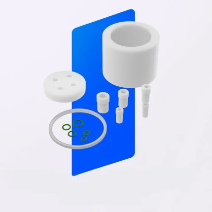 PTFE Sealed Electrolytic Cell – Five-Port Three-Electrode System