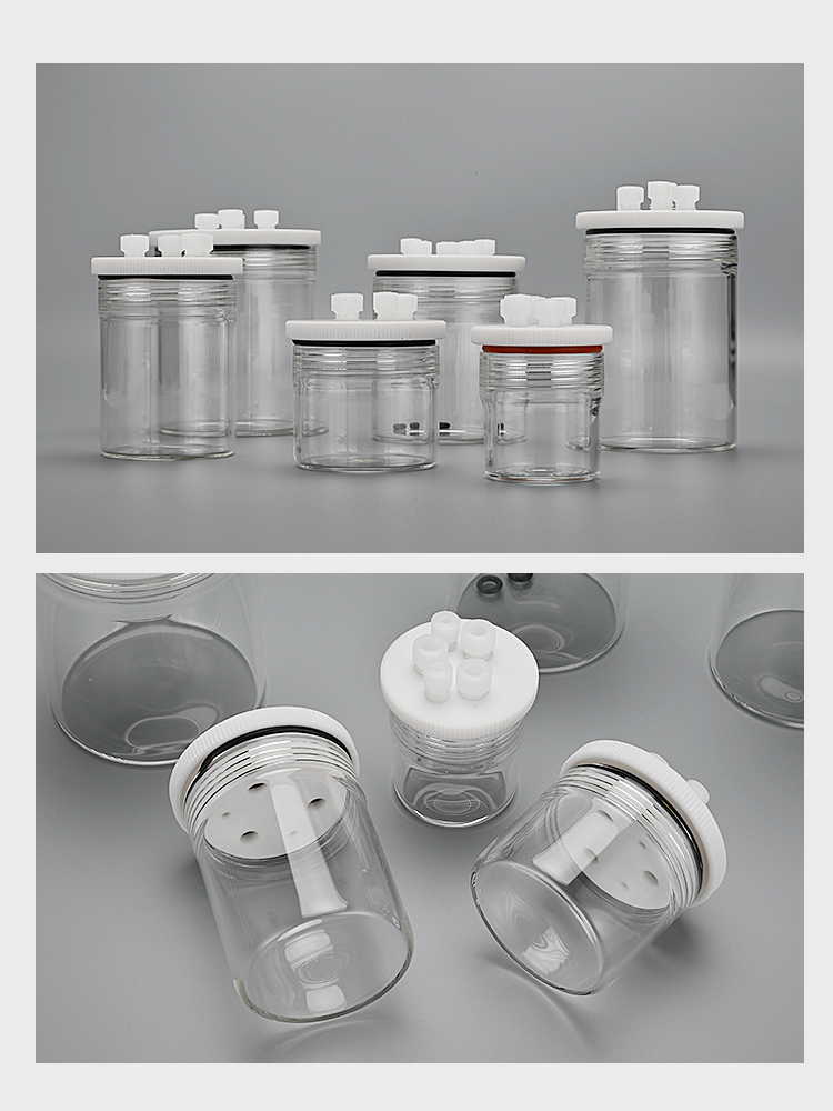 PTFE sealed electrochemical cell
