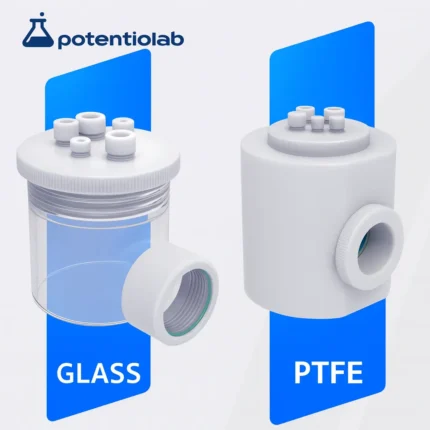 SWO-1 Side-Window Optical Electrochemical Cell (Glass/PTFE)