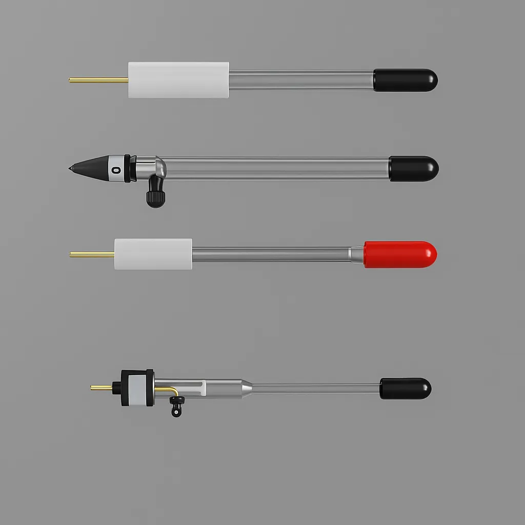 Ag/AgCl and calomel reference electrodes and accessories
