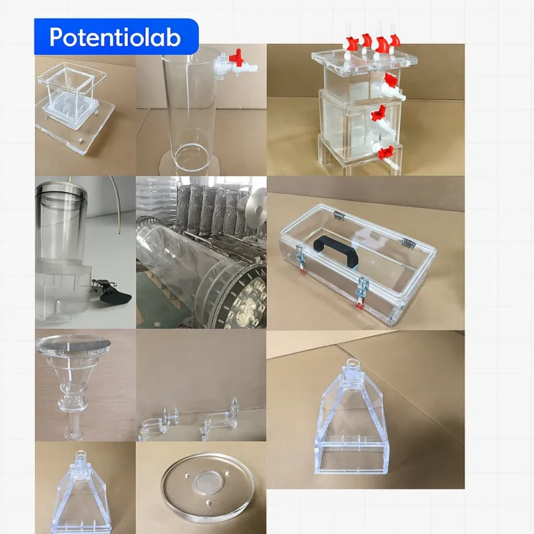CAE-1 Custom Acrylic Electrolytic Cell / Electrolysis Tank