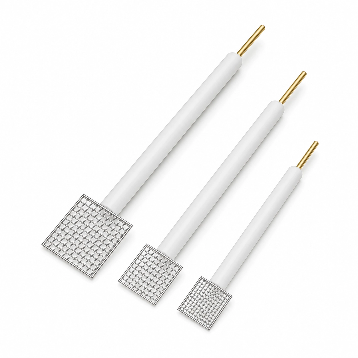 Custom Platinum Electrodes – Mesh, Wire, Ring, Rod, and Disc Types – Multiple Sizes & PEEK Housing Options -Platinum-Electrodes-–-Mesh-Wire-Ring-Rod-and-Disc-Type