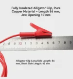 DHA-1 Dual-Head Alligator Clip Test Lead with Wire, 10A/20A - Image 2