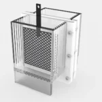 AH-2 Dual-Chamber Acrylic H-Type Electrolytic Cell - Image 2