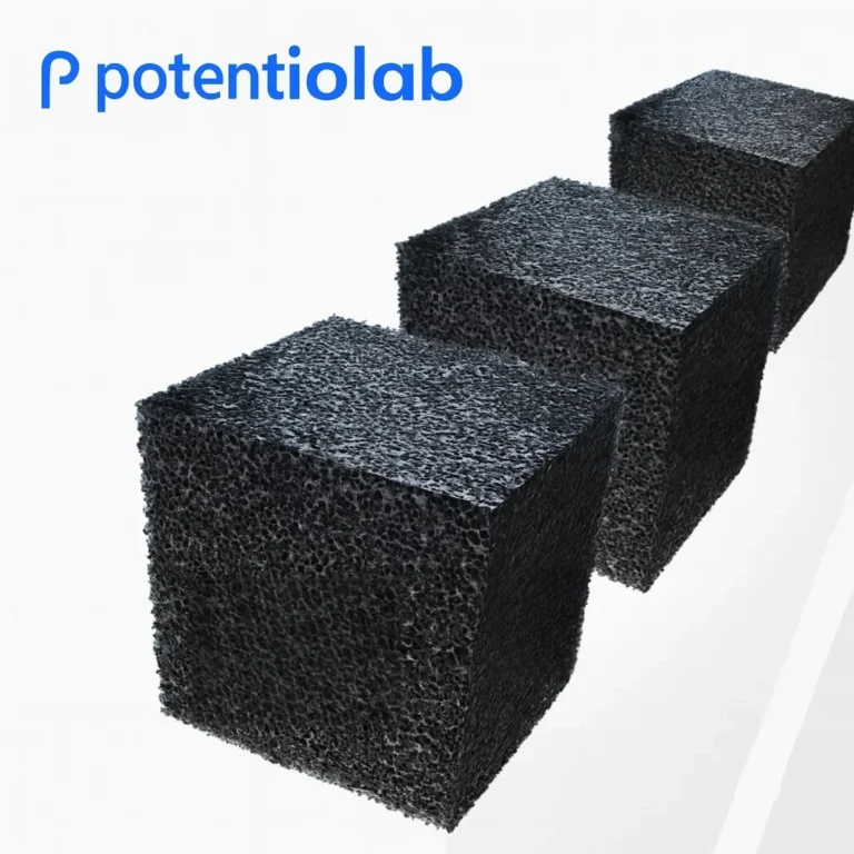 GR1 GC Mesh Glassy Carbon Electrode, RVC Fuel Cell 100PP Laboratory Foam Carbon, Customizable