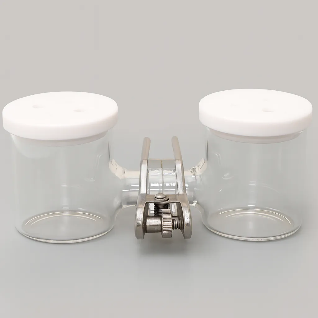 H-Type Electrochemical Cell View 1