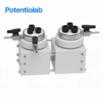 HEC-1 H-Type Sealed Electrochemical Cell with Replaceable Membrane and PTFE Valves