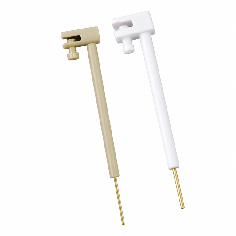 EH-1 L-Type Multi-Purpose Platinum Sheet Electrode Clip L-Type Multi-Purpose Platinum Sheet Electrode Clip