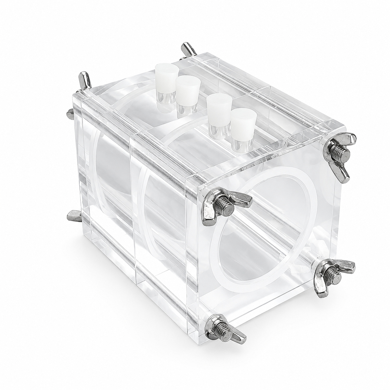 MFC-1 Acrylic Microbial Fuel Cell with Ion Exchange Membrane Acrylic Microbial Fuel Cell with Ion Exchange Membrane