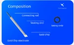 PGS1 99.99% Pure Gold Sheet Electrode (Au Electrode) - Image 3