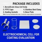 SCT-1 Small Corrosion Test Electrochemical Cell – 30ml / 80ml - Image 4