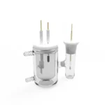 SH-1 Sealed H-Type Electrochemical Cell with Circulation Port - Image 2