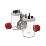 SHE-1 Sealed H-Type Electrolytic Cell (Membrane Replaceable, Dual Chamber) - Image 2