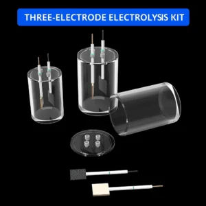 Titanium Plate and Mesh Electrode - Front View