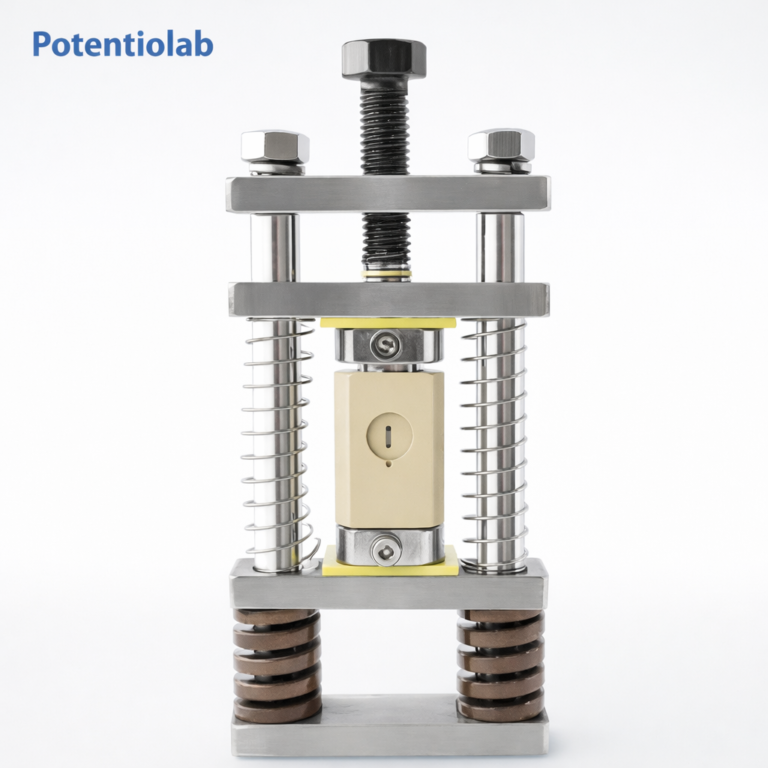 SSR1 Single-Stud Raman Test Mold for Solid-State Batteries
