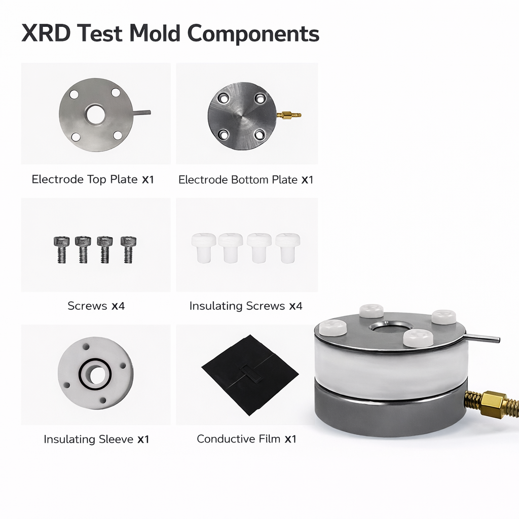 XRD Test Mold – Solid-State Battery Experimental Cell