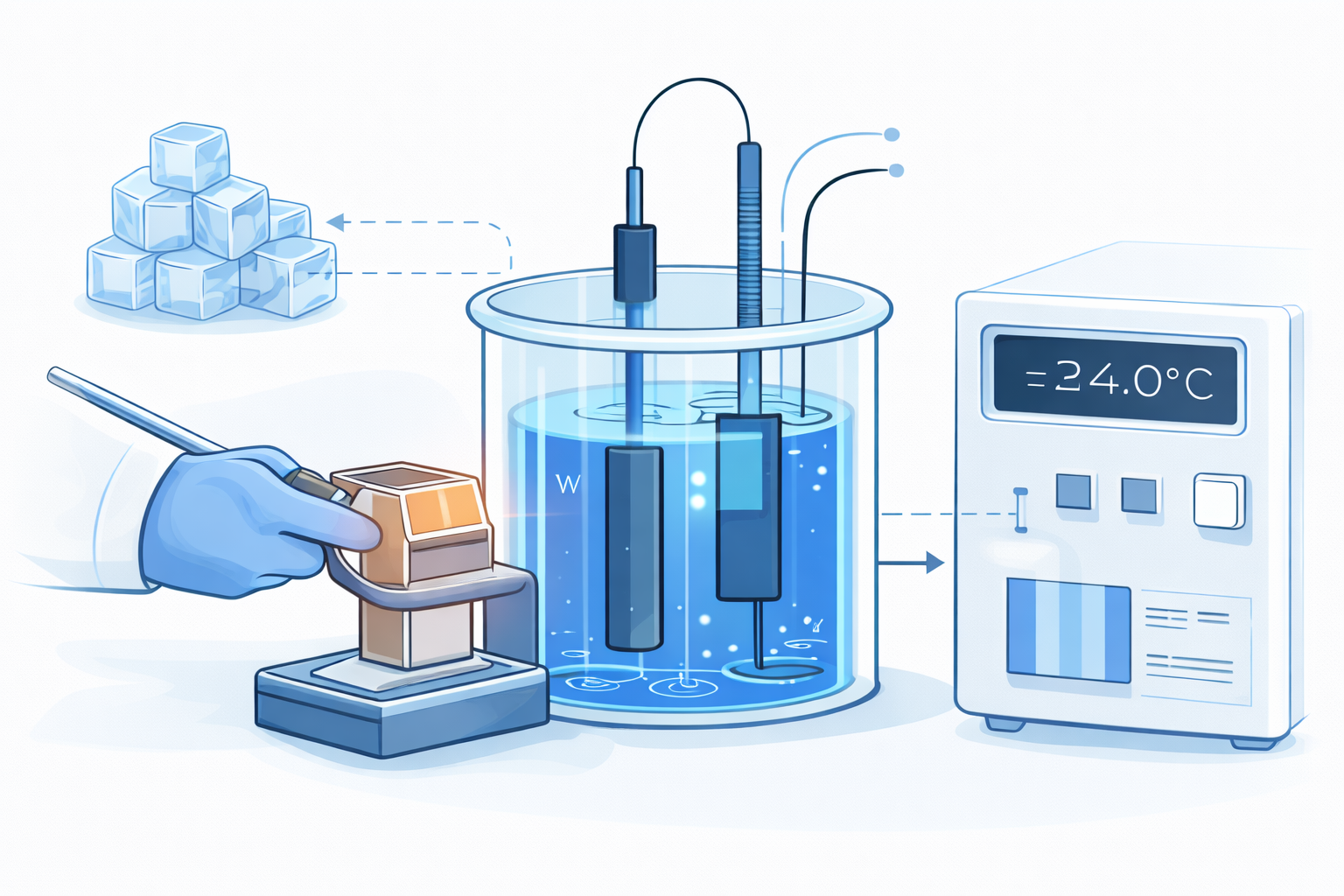 Electrochemical cell setup and measurement workflow