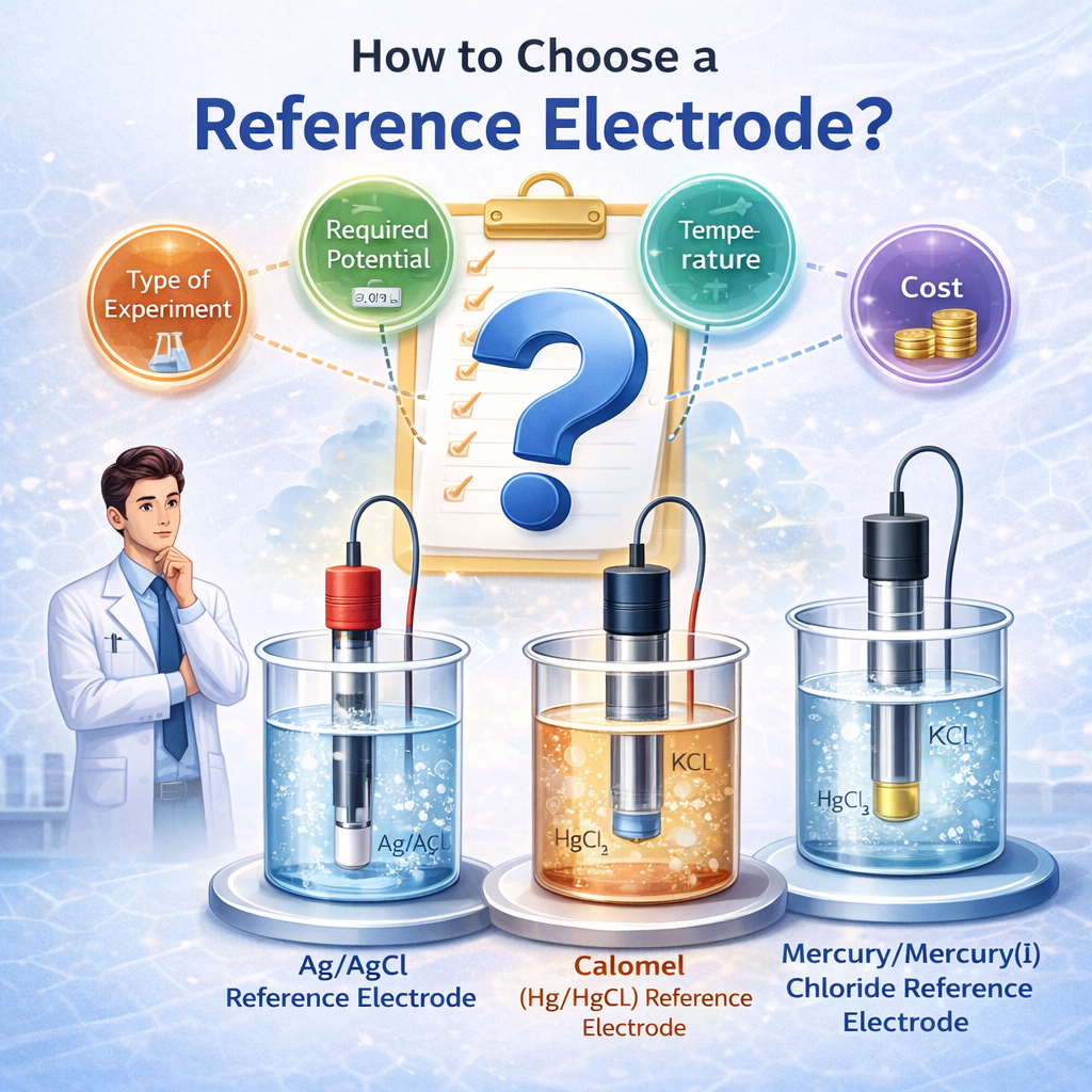 Reference electrode selection flow