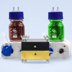 Graphite–Brass Flow Battery Test Cell Circulating Electrolytic Flow Cell for Electrochemical Experiments