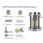 CSS1 Ceramic Solid-State Battery Compression Test Mold Kit - Image 5