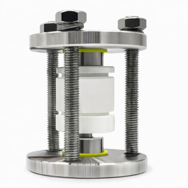 SSB1 Solid-State Battery Press Mold (Ceramic Liner, High-Temp Compression Fixture)