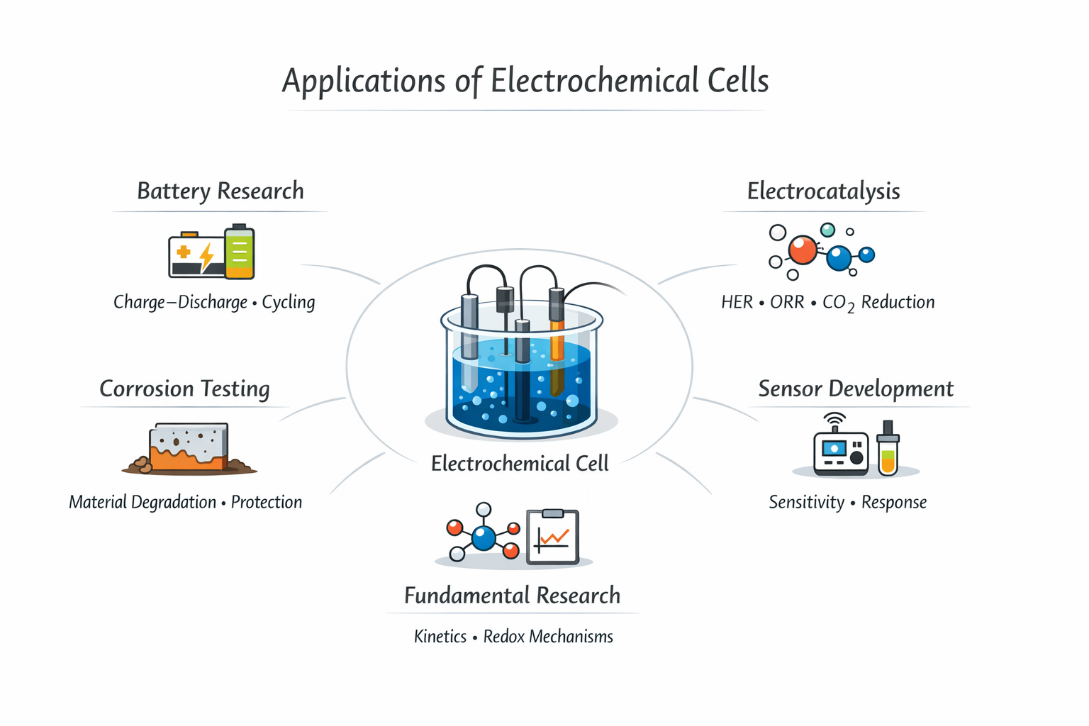 Applications of electrochemical cells