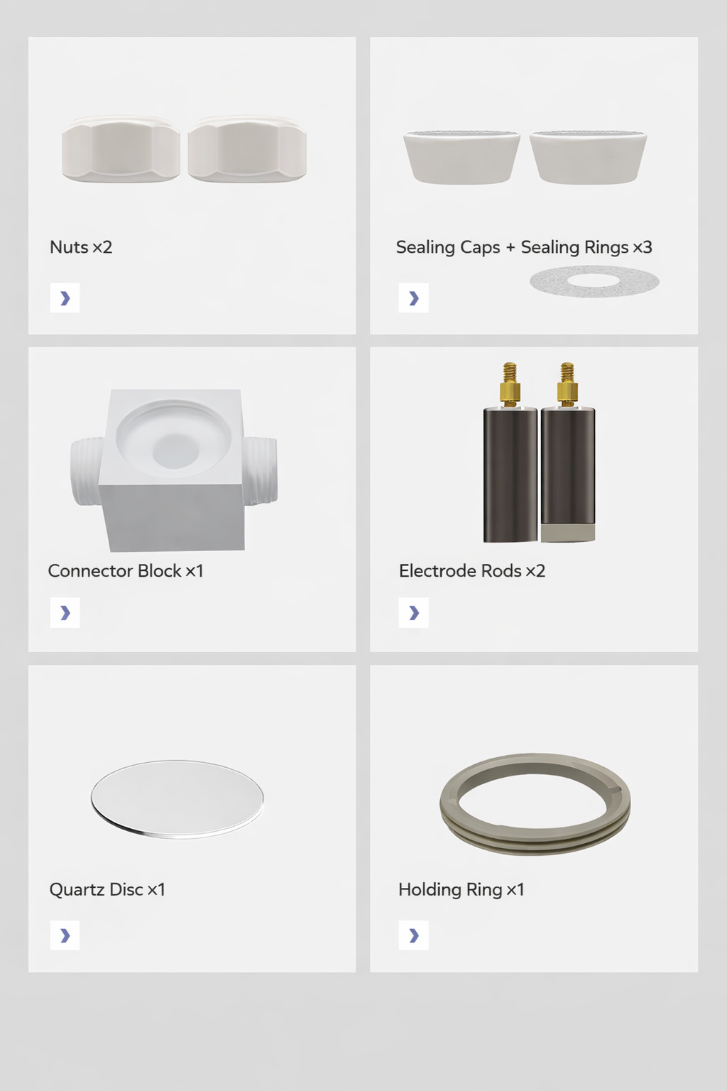 Optical battery cell structure details