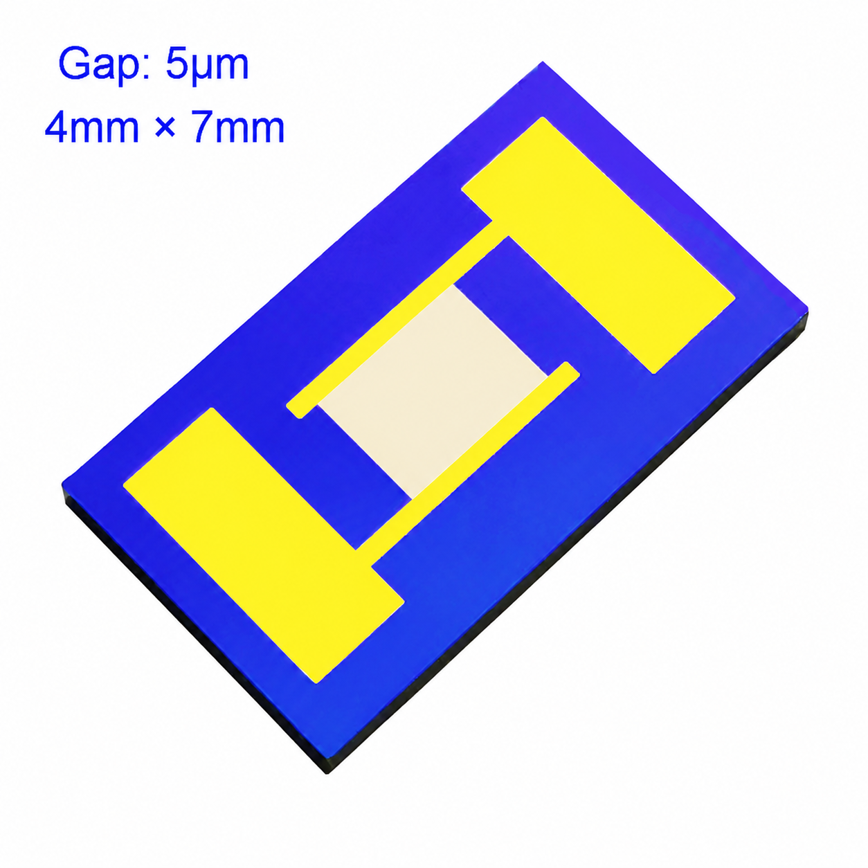 5μm Silicon-Based Interdigitated Gold Electrode Photoelectric Detection Sensor Chip MEMS High-Precision Sensor1 SIG1 5μm Silicon-Based Interdigitated Gold Electrode Photoelectric Detection Sensor Chip MEMS High-Precision Sensor - Image 1