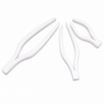 PTU1 PTFE Teflon U-Type Tweezers - Acid & Alkali Resistant F4 Tweezers (100mm / 150mm / 200mm) - Image 3