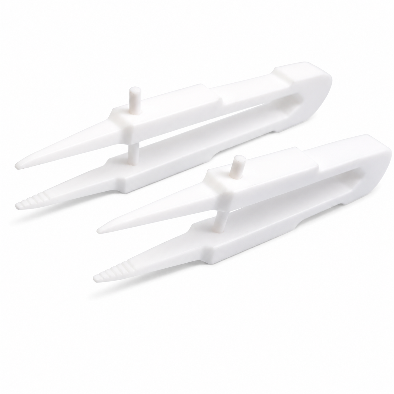 PTFE Wafer Tweezers - Acid & Alkali Resistant Teflon Tweezers for Semiconductor Silicon Wafers and Chips1 WTA1 PTFE Wafer Tweezers - Acid & Alkali Resistant Teflon Tweezers for Semiconductor Silicon Wafers and Chips - Image 1